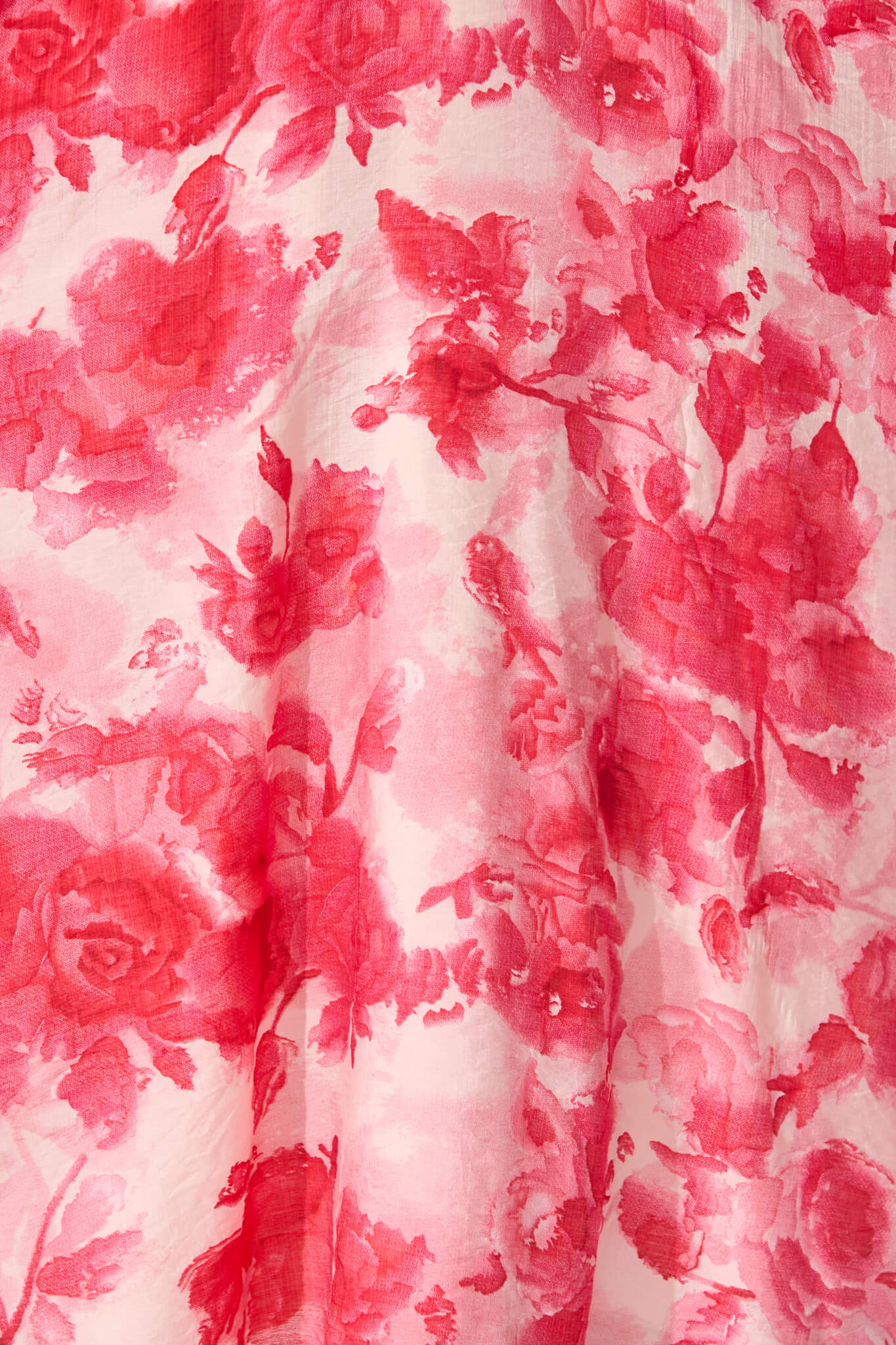 Amara Midi Dress in Pink Floral