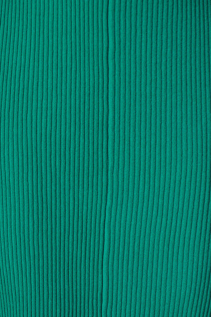 Evita Midi Knit Dress in Emerald