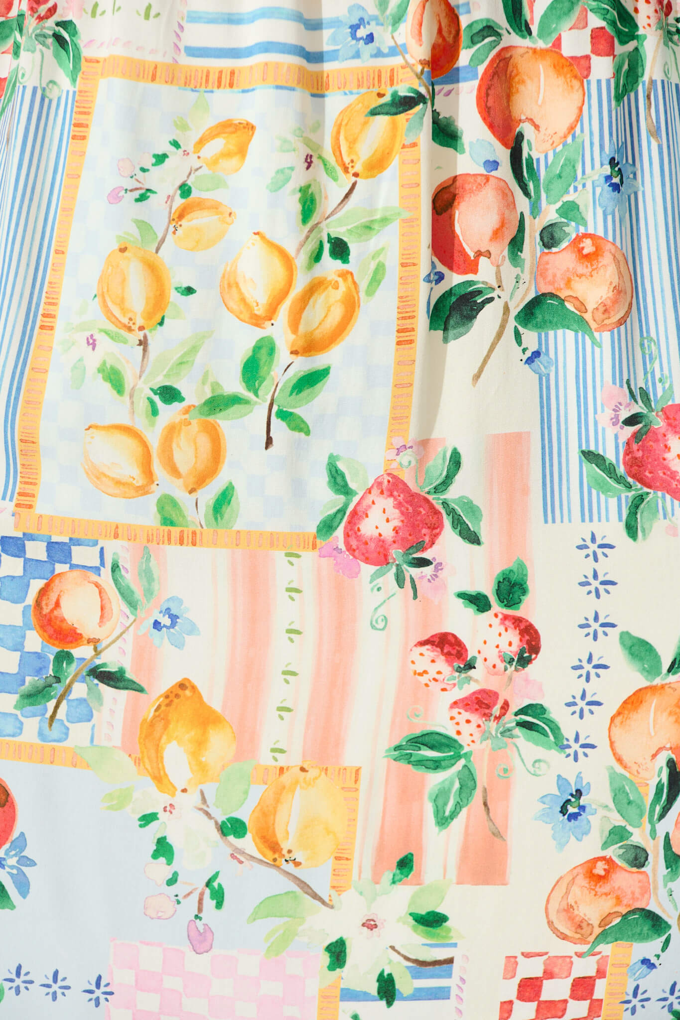 Camila Sundress in Multi Patchwork Print