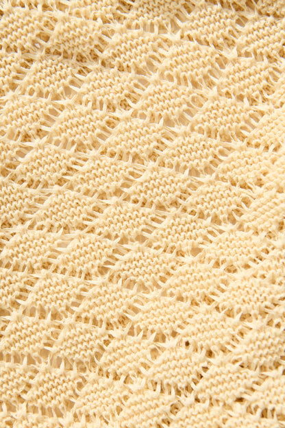Amelie Knit in Beige Cotton Blend