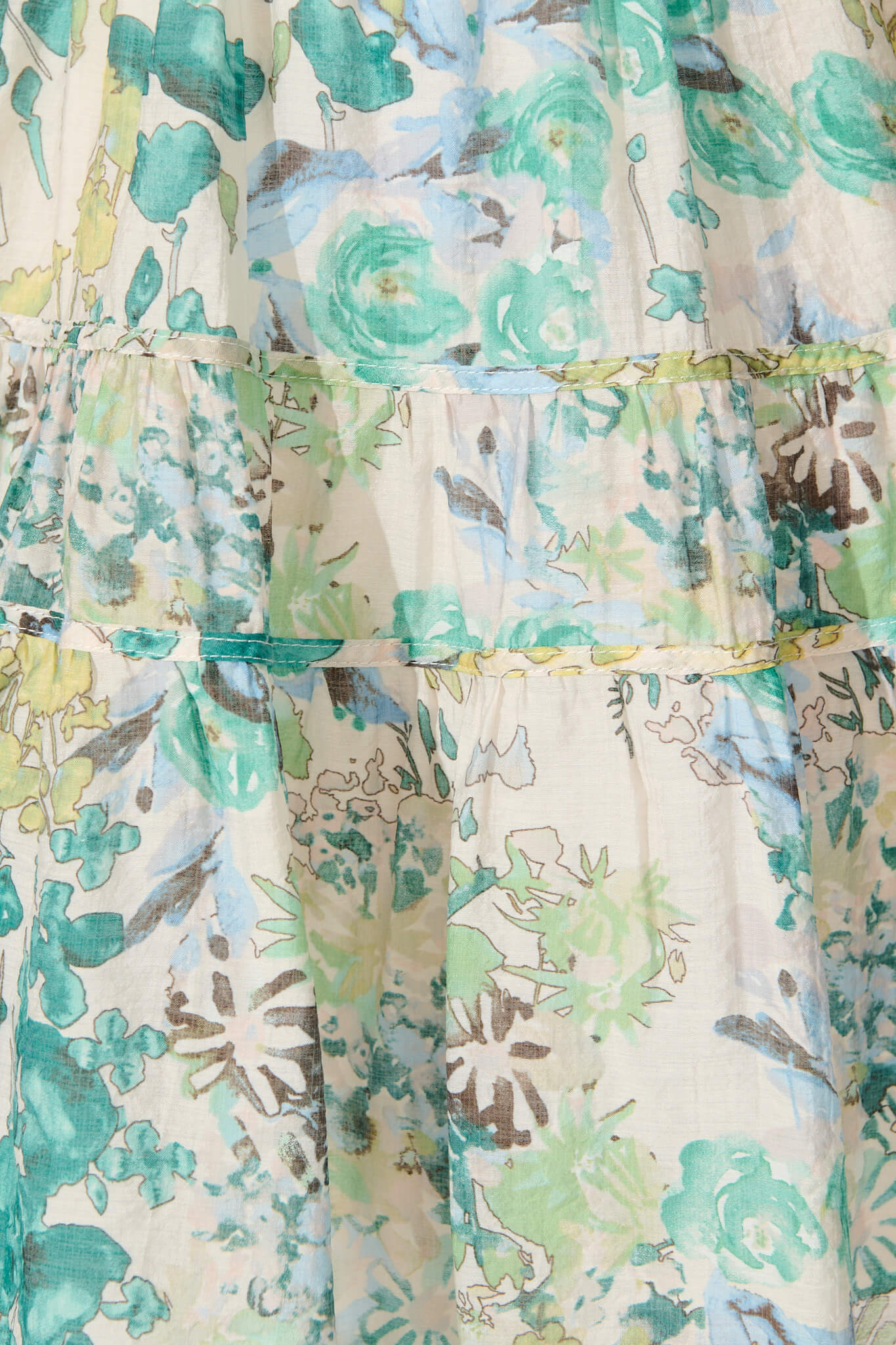 Amarusso Dress in Green Vintage Floral