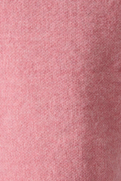 St Ives Coatigan in Pink Wool Blend