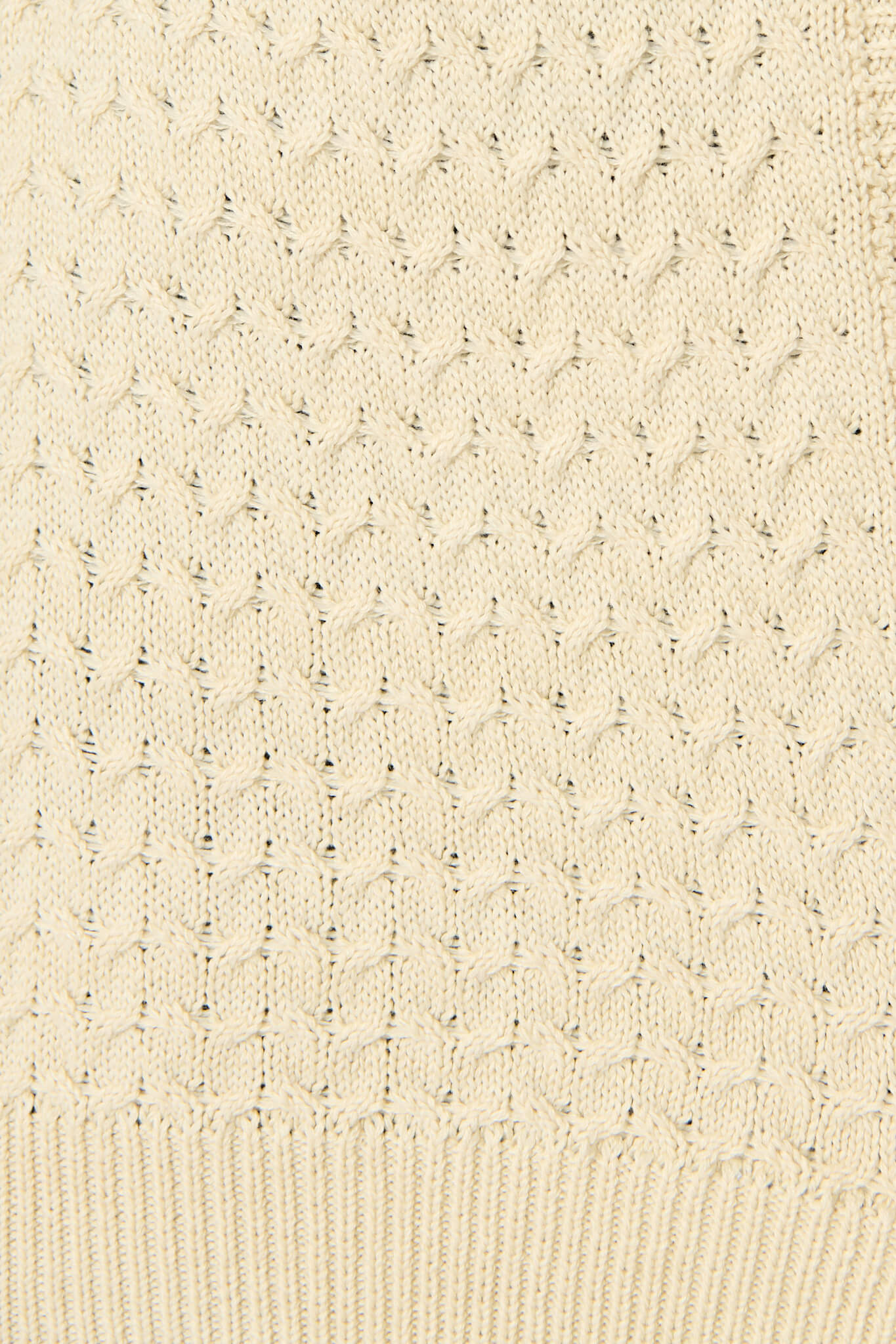 Jenisha Knit Cardigan in Beige Cotton Blend