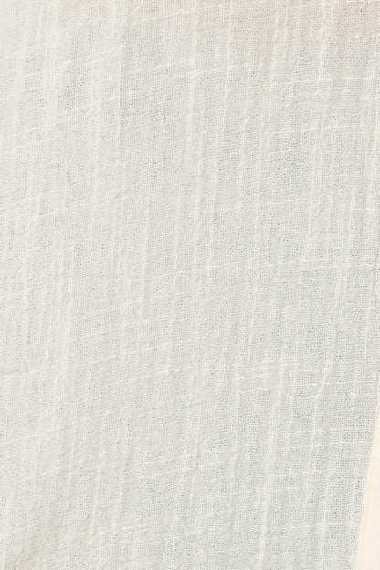 Campbell Shirt in Cream Cotton