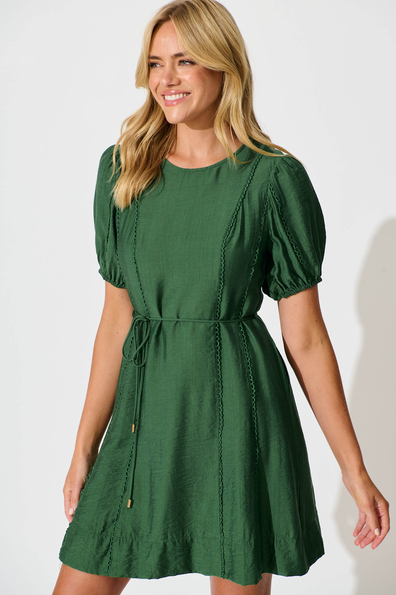 Nia Dress in Green