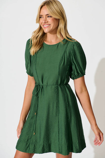 Nia Dress in Green
