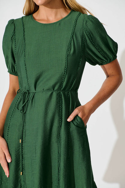 Nia Dress in Green