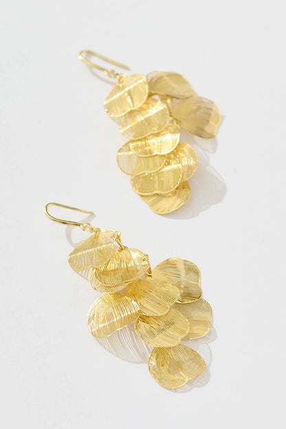 Ashley Drop Earrings in Gold