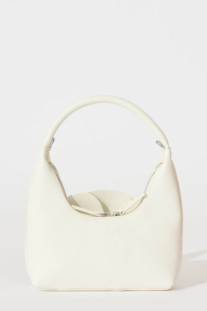 Teresa Flower Bag in White
