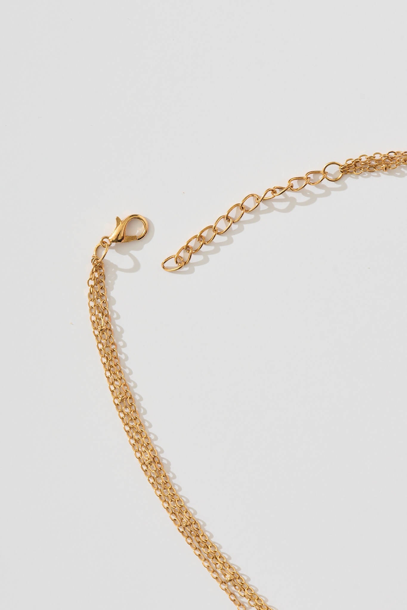 Elia Layered Necklace in Gold