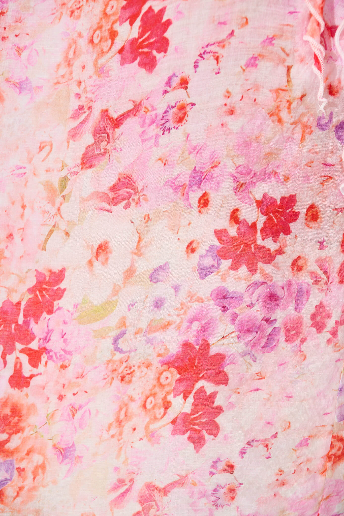 Vivica Top in Pink and Purple Watercolour Floral