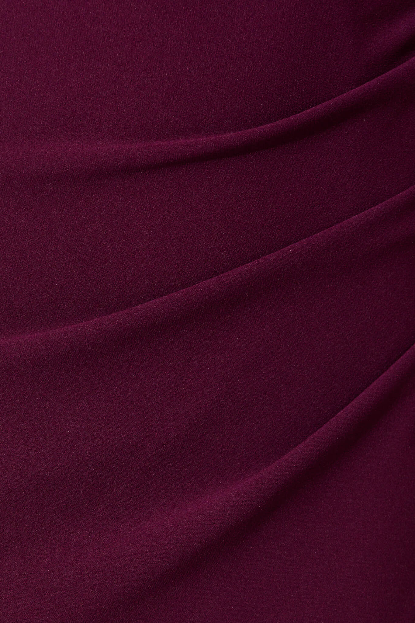 Phoenix Off Shoulder Midi Dress In Plum