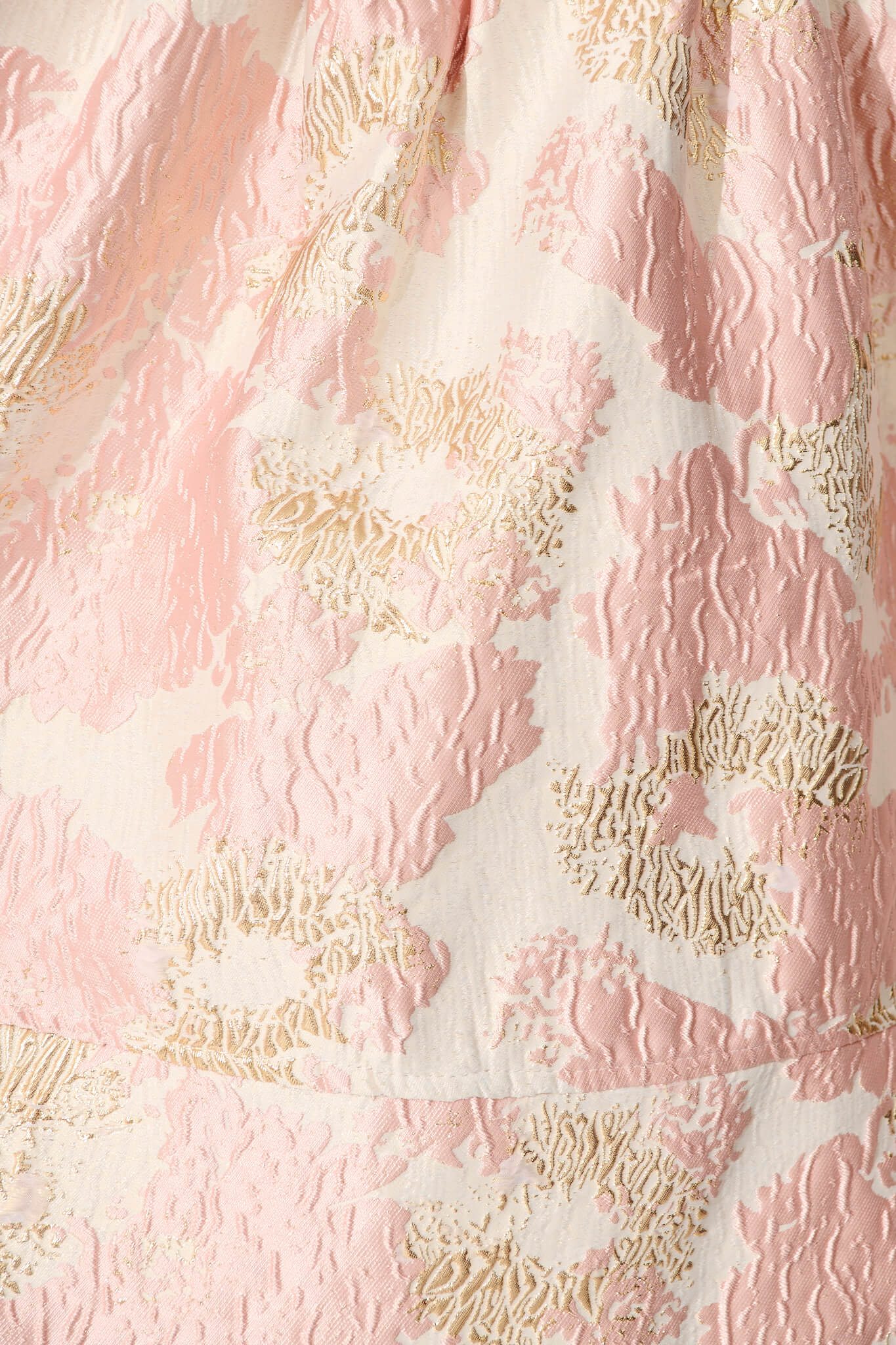 Paris Dreamer Dress in Blush with Gold Jacquard