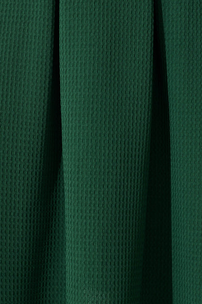 Beth Dress In Textured Emerald