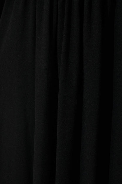 Dove Midi Knit Dress in Black