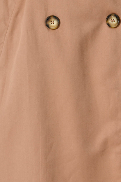 Sasha Trench Coat in Mocha