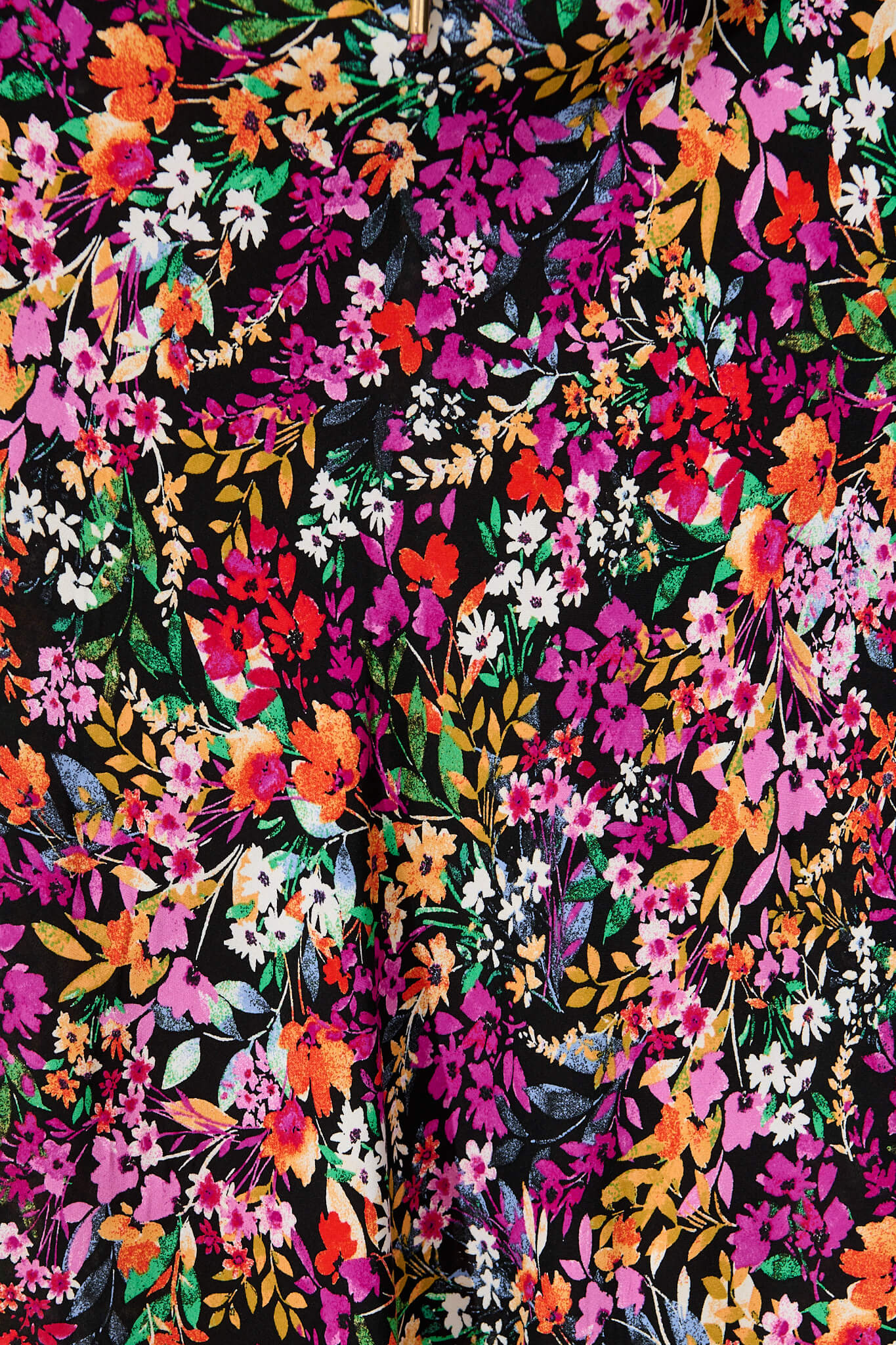 Farrell Maxi Skirt In Black Multi Floral