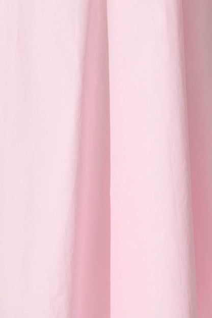 Sunrays Midi Dress in Pink Cotton