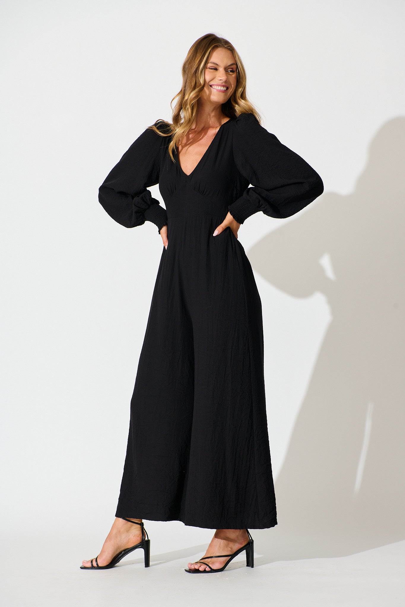 Yasmin Jumpsuit in Black
