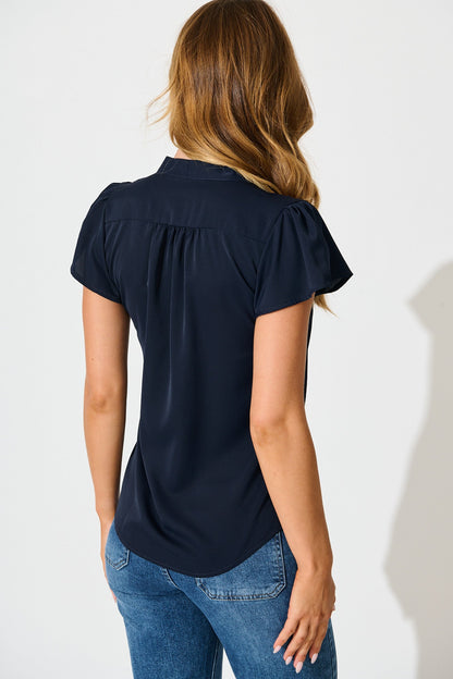 Erin Top in Navy