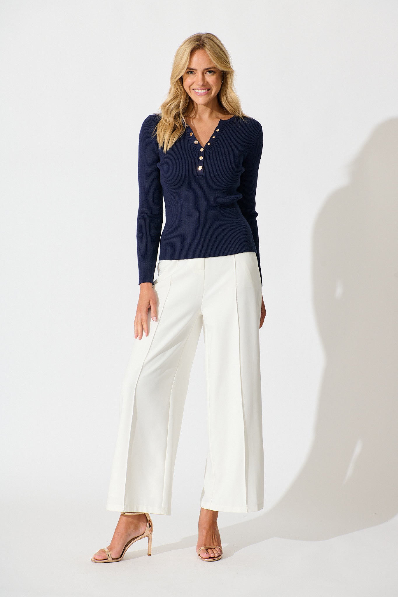 Dover Heights Knit In Navy