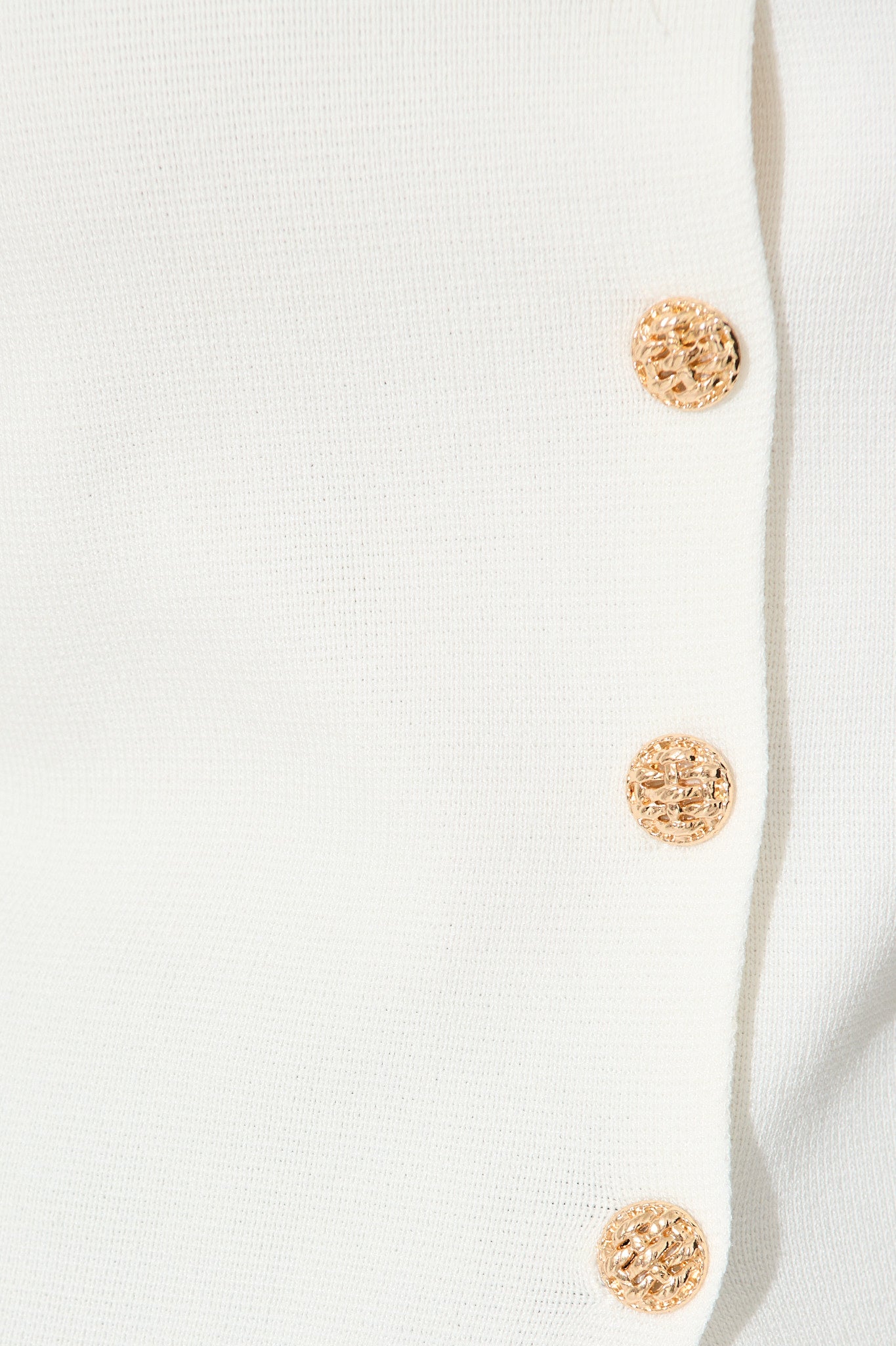 Naomi Knit Vest In White