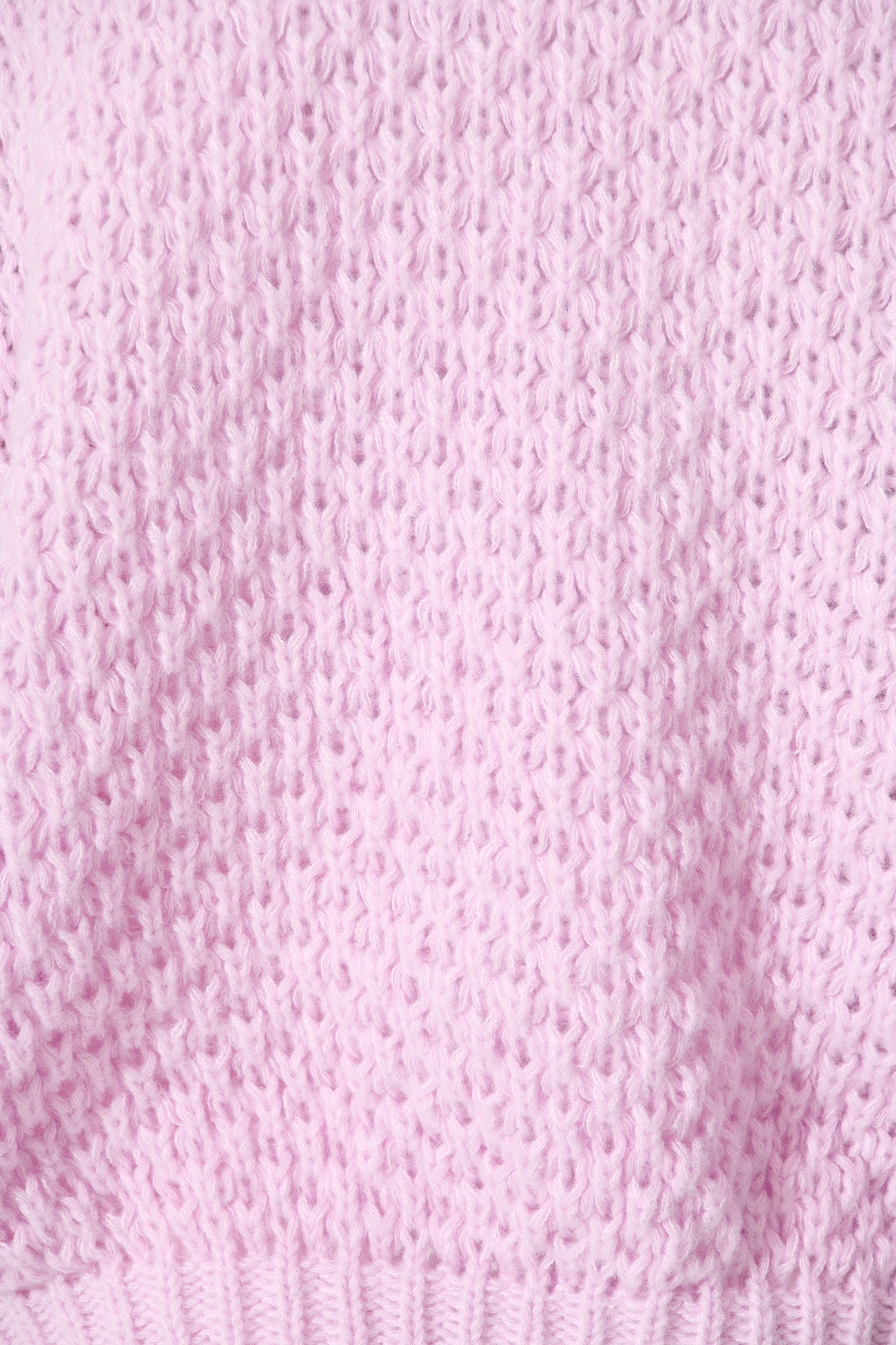 Mira Knit Cardigan In Pastel Multi Wool Blend