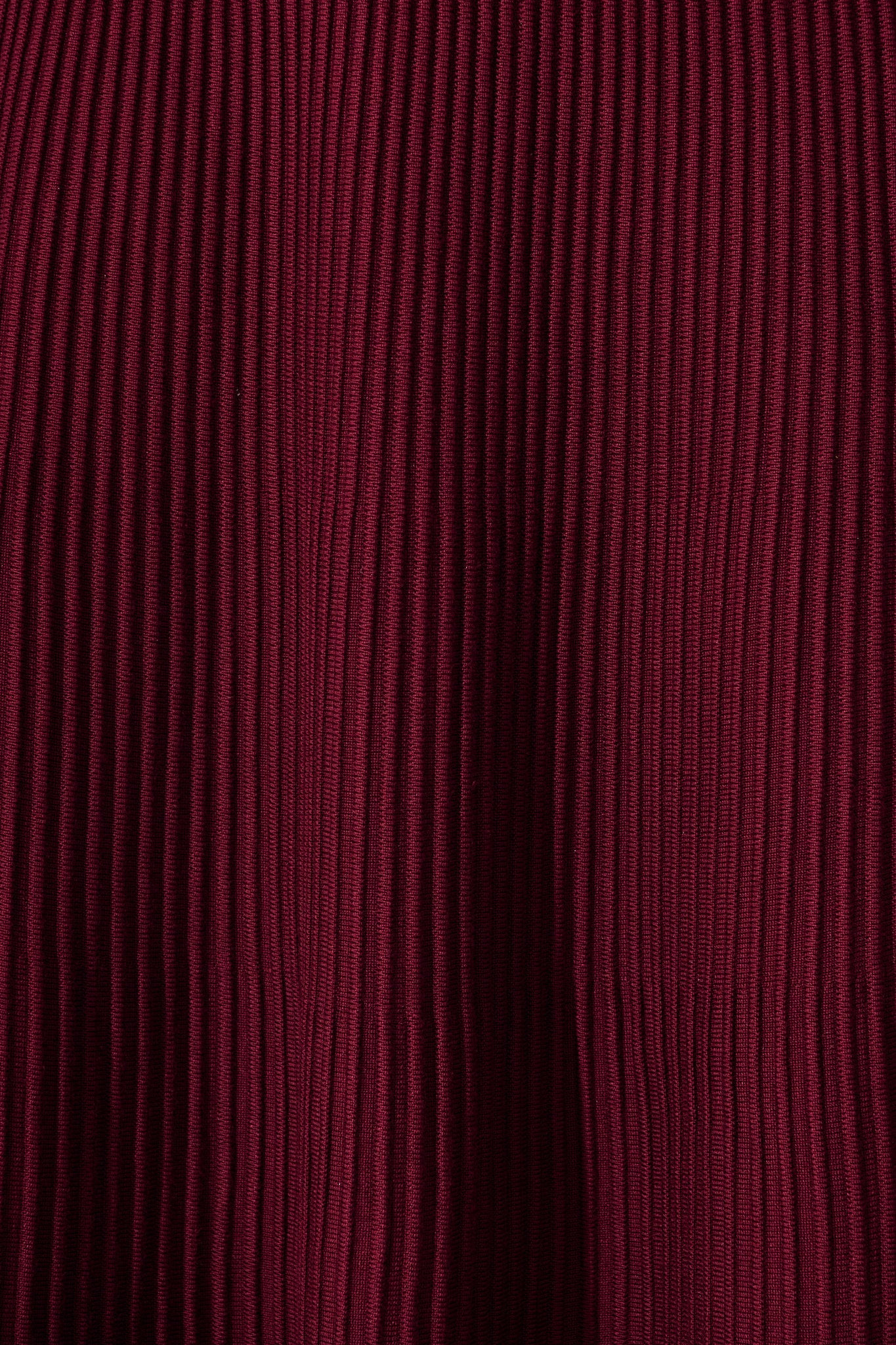 Honeycup Knit Skirt In Wine Cotton Blend