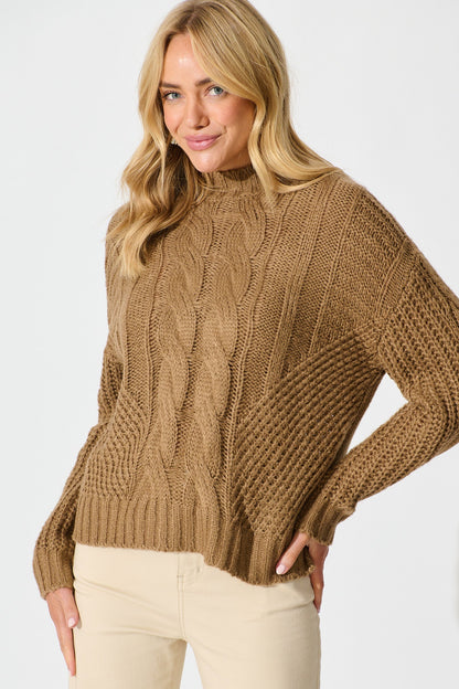 Notting Knit In Mocha
