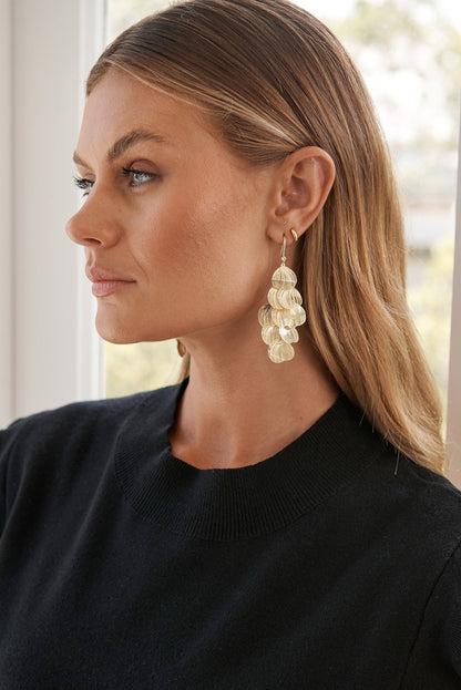 Ashley Drop Earrings in Gold