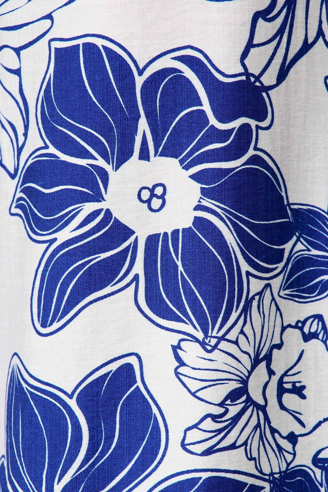 Della Pant in Cobalt Floral