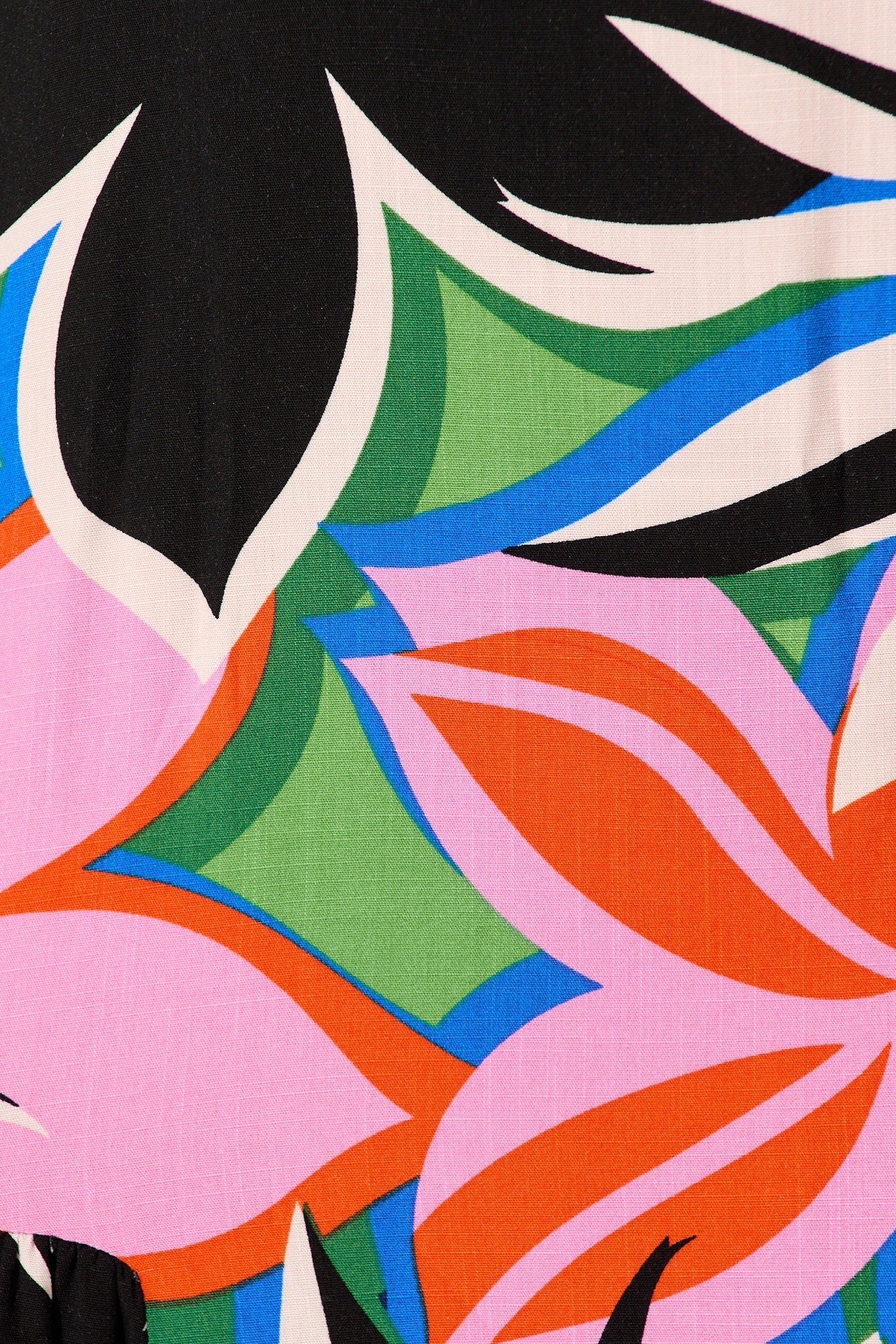 Rosita Dress in Black Multi