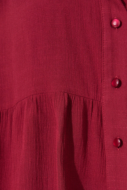 Luella Shirt in Wine