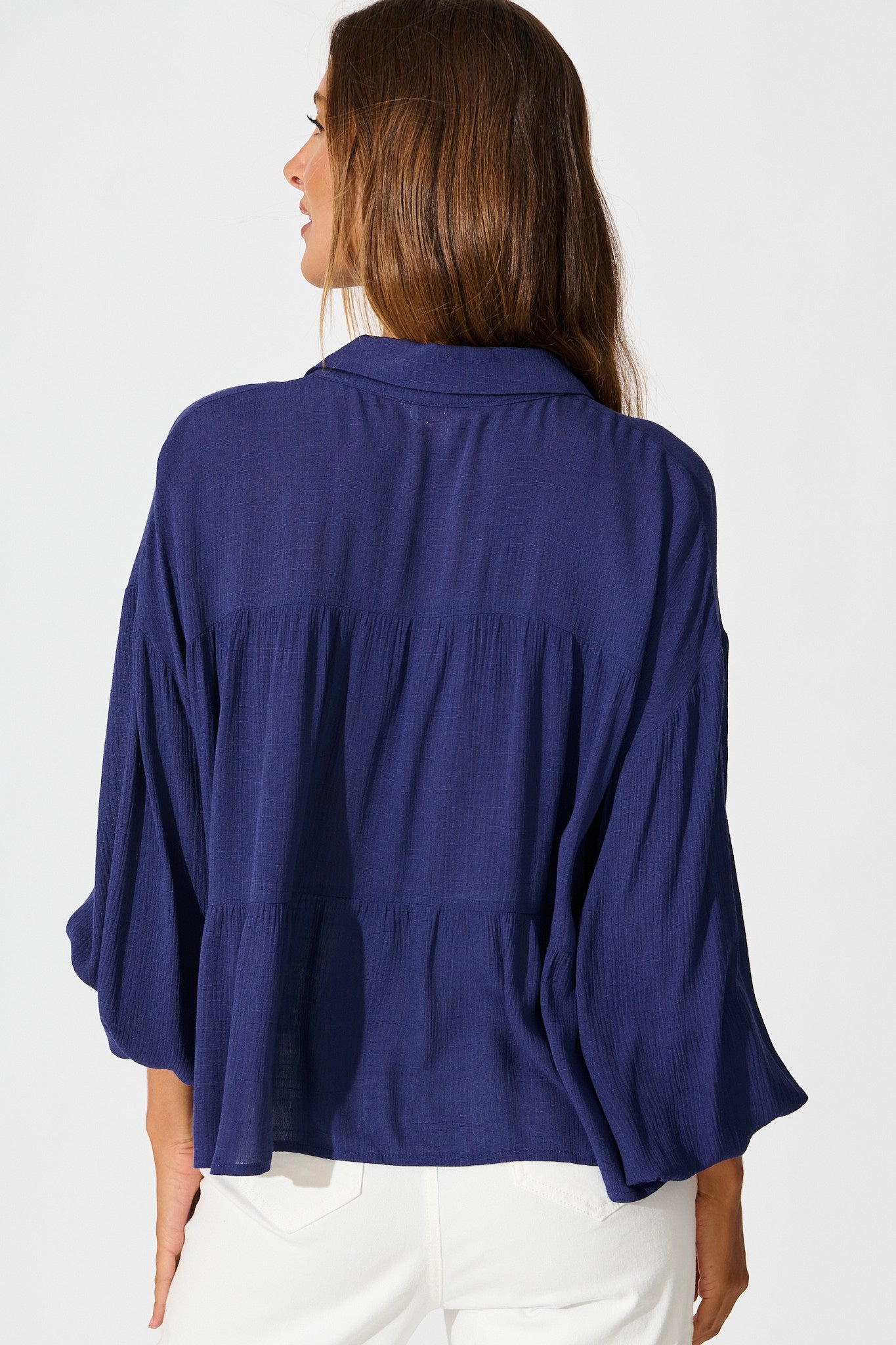 Luella Shirt in Navy