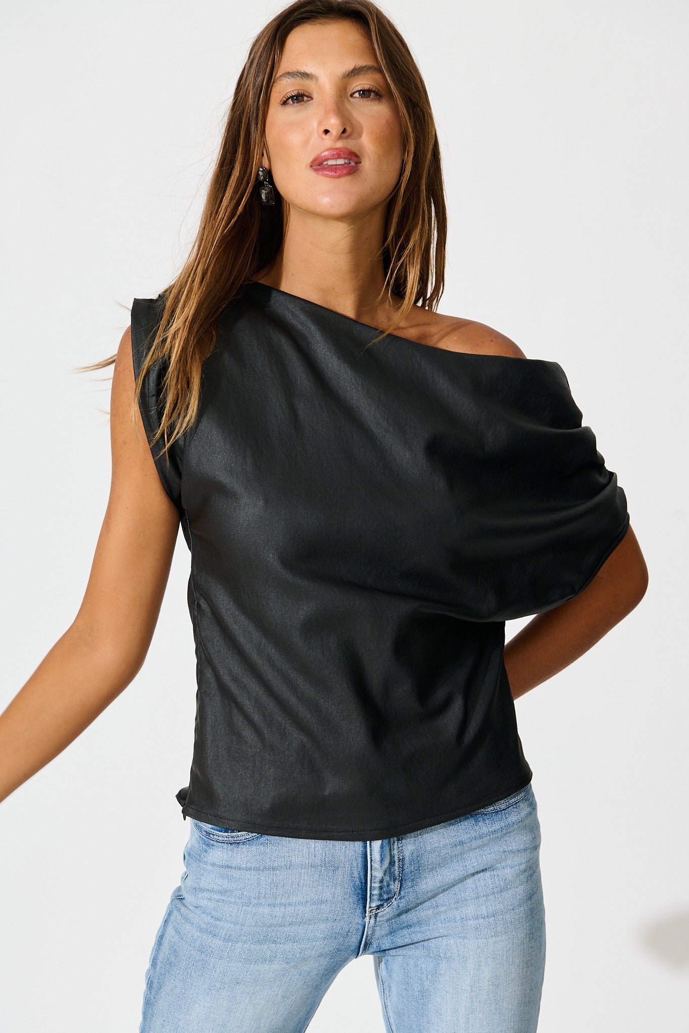 Come Over Top in Black