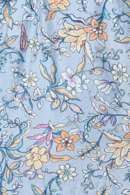 Addison Dress in Blue Multi