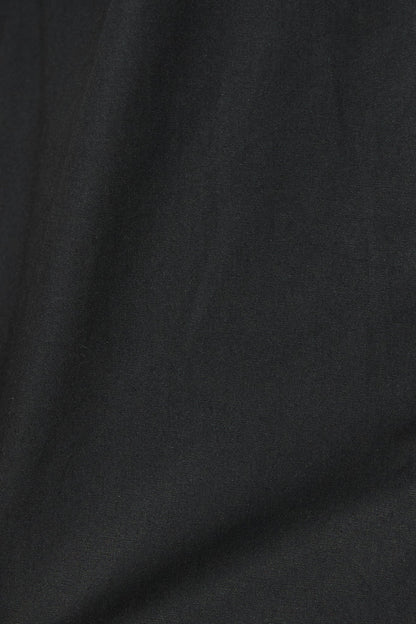 Carrie Shirt in Black Cotton