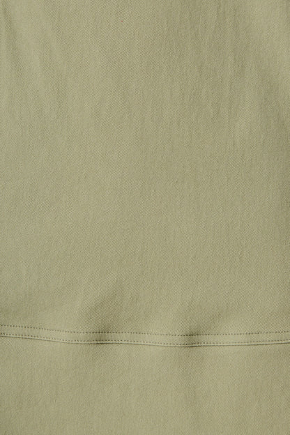 Arabella Dress in Khaki Cotton