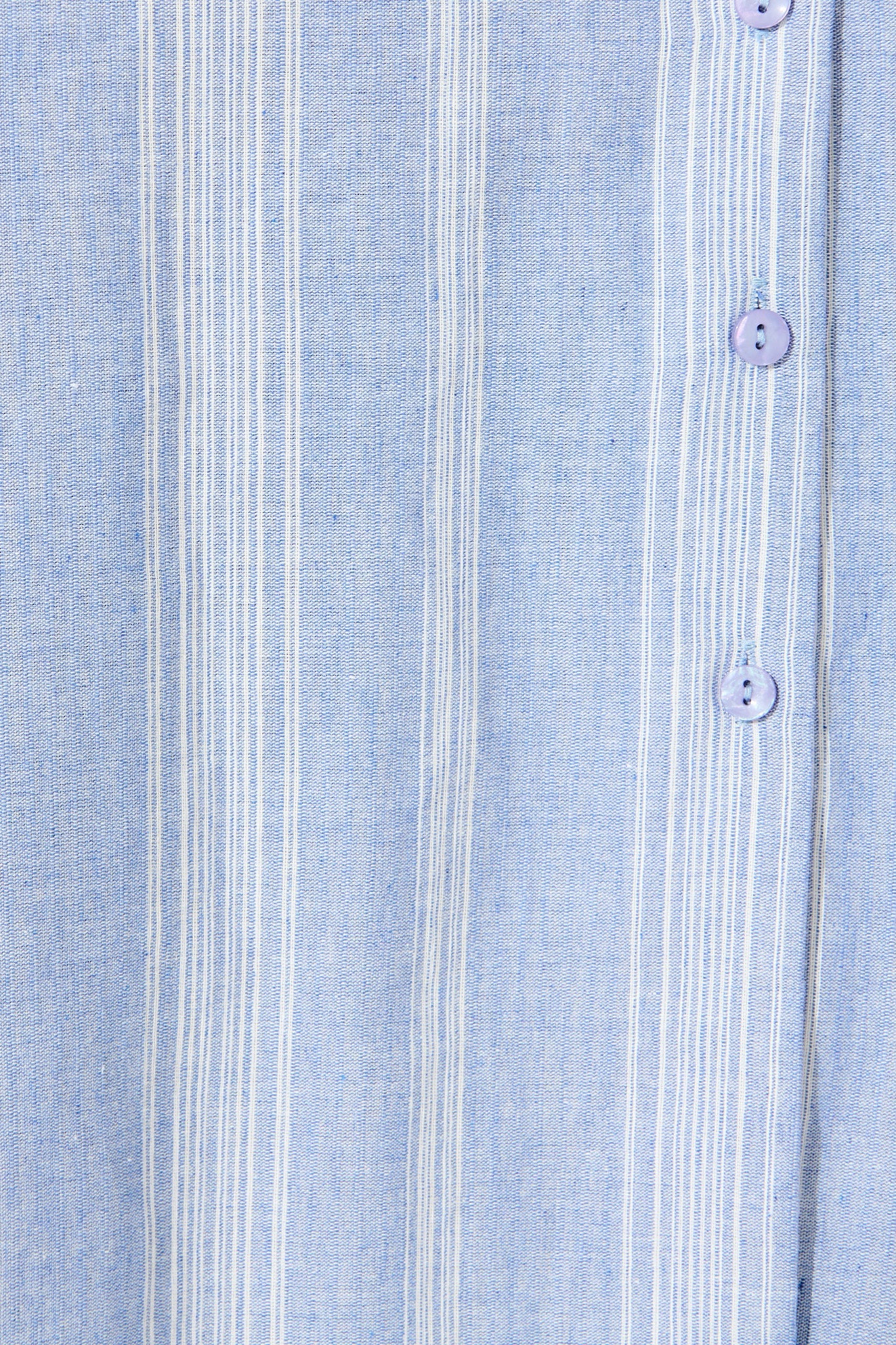 Grace Midi Shirt Dress in Blue and White Stripe