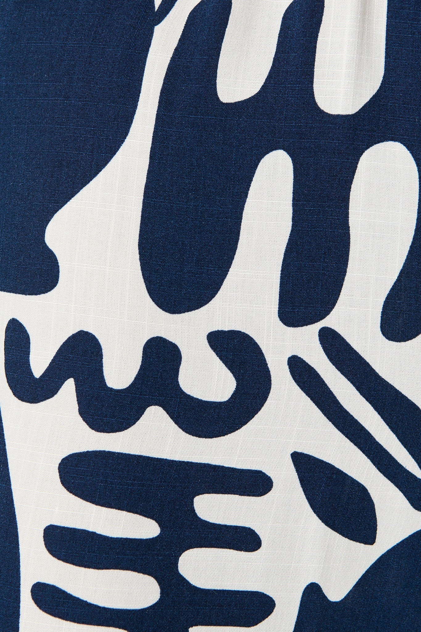 Limelight Jumpsuit in Navy with White Print