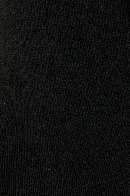 Angelica Knit Dress in Black