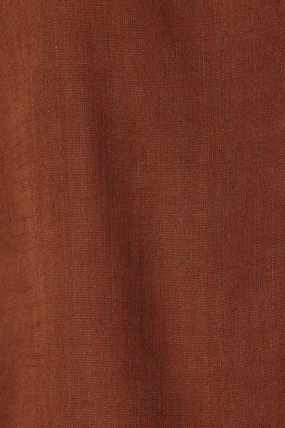Tiami Cami Top In Chocolate Linen Blend