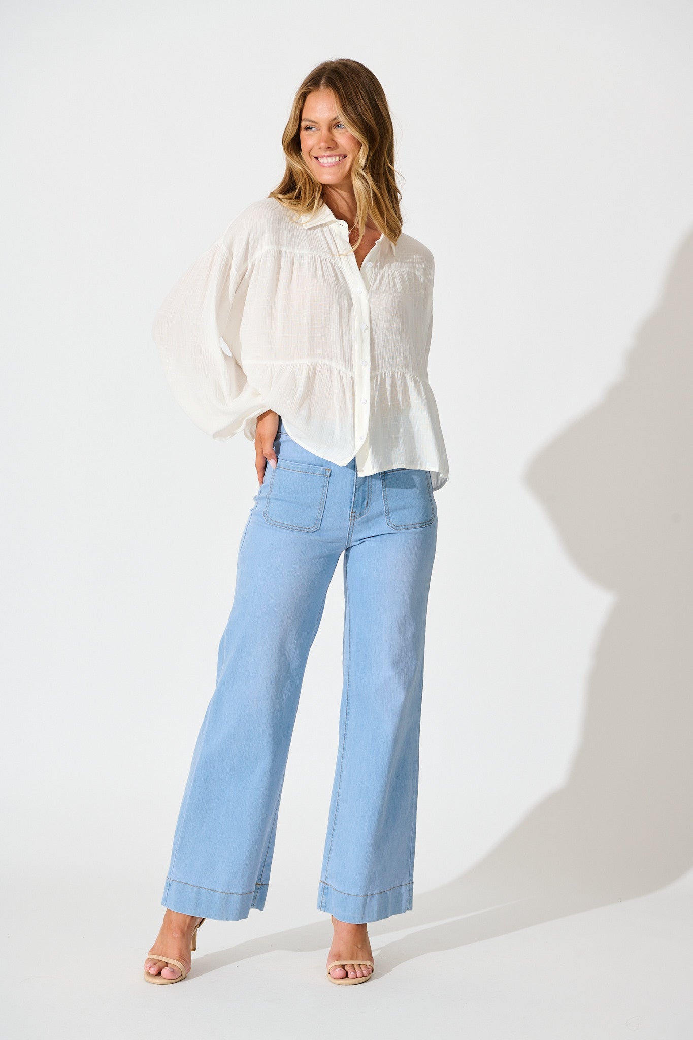 Luella Shirt in White