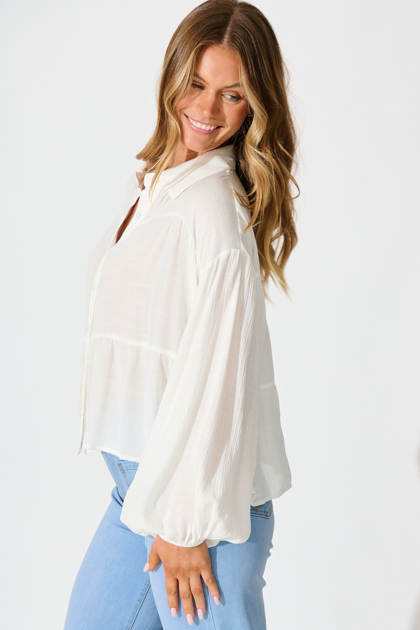 Luella Shirt in White