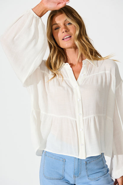 Luella Shirt in White