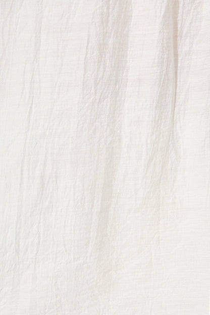 Sweetheart Shirt in White Cotton Blend