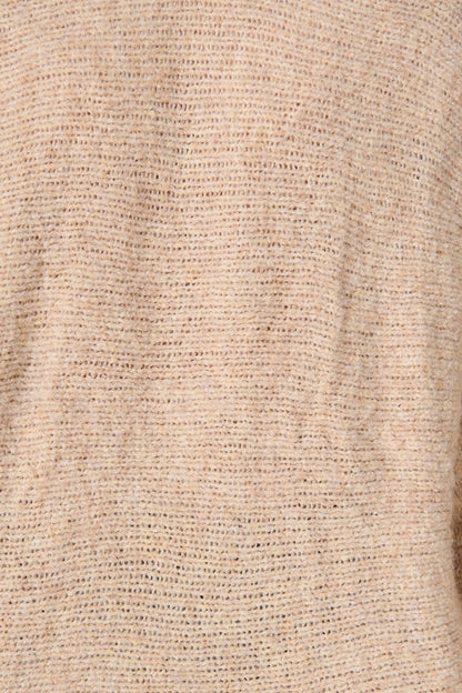 Bree Knit in Beige Marle