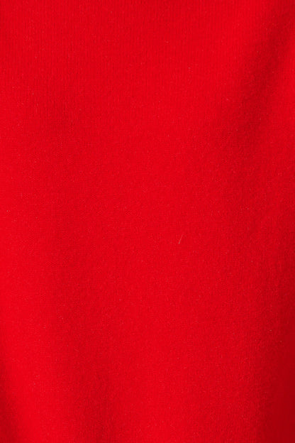 Rochelle Knit In Red Wool Blend