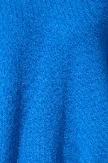 Nessa Knit In Cobalt Wool Blend