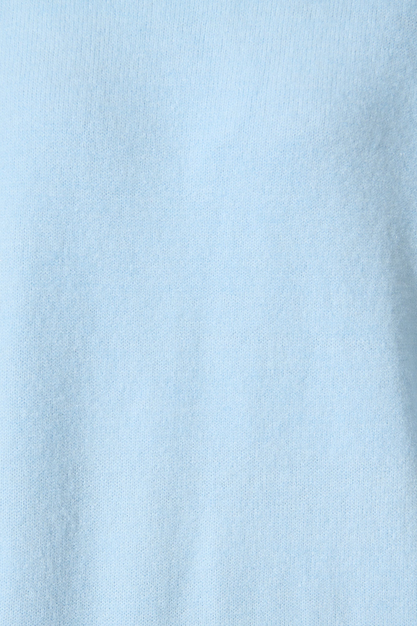 Nessa Knit In Sky Blue Wool Blend